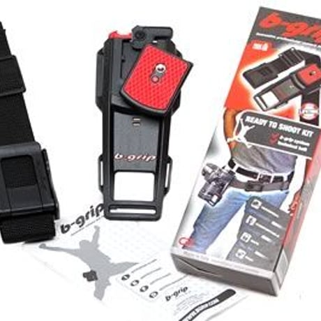 b-grip EVO PLUS CAMERA BELT HOLDER新品【ホルスター・クイックリリースプレート・ベルト・バックパックアダプター同梱）