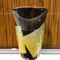 フリーカップ　銀彩（黄色）