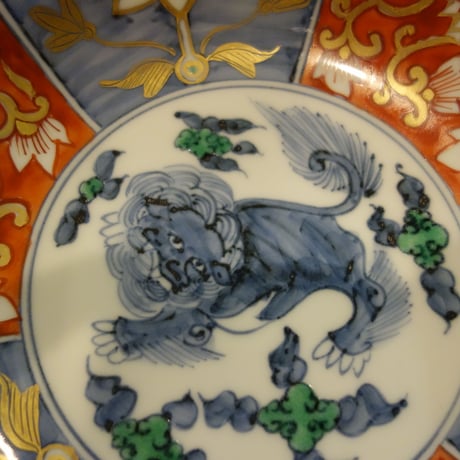 万平窯8号鉢古伊万里風