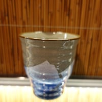 フリーカップ銀彩（青）