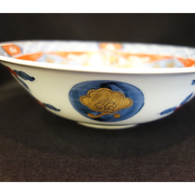 万平窯8号鉢古伊万里風 | 金澤・東山 九谷焼「宮」goo 万平窯8号鉢古伊万里風 | 金澤・東山 九谷焼「宮」goo