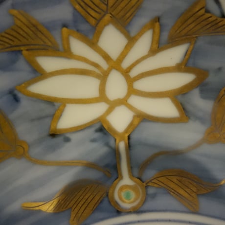 万平窯8号鉢古伊万里風