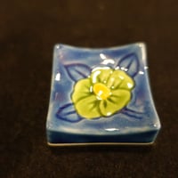 箸置き（角型椿青）