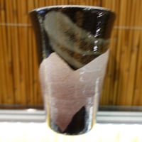 フリーカップ　銀彩（紫）