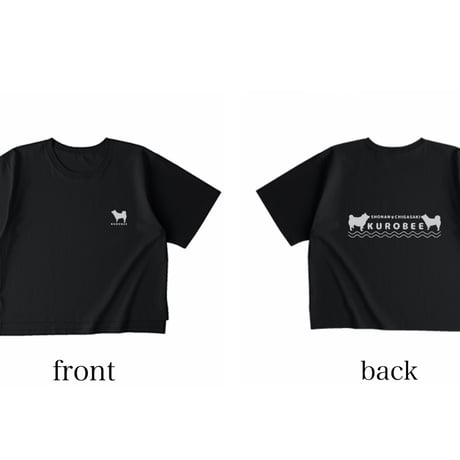 黒兵衛レディースオーバーTシャツなみなみ