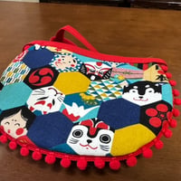 松原手作りよだれかけ正月バージョン