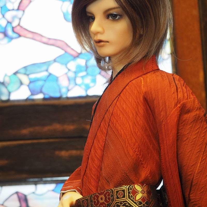 SD17少年 正絹ノ着物セット001 | □宵猫茶会□