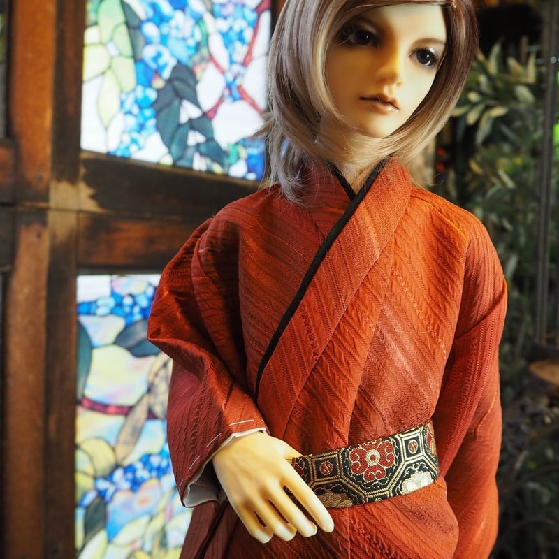 SD17少年 正絹ノ着物セット001 | □宵猫茶会□