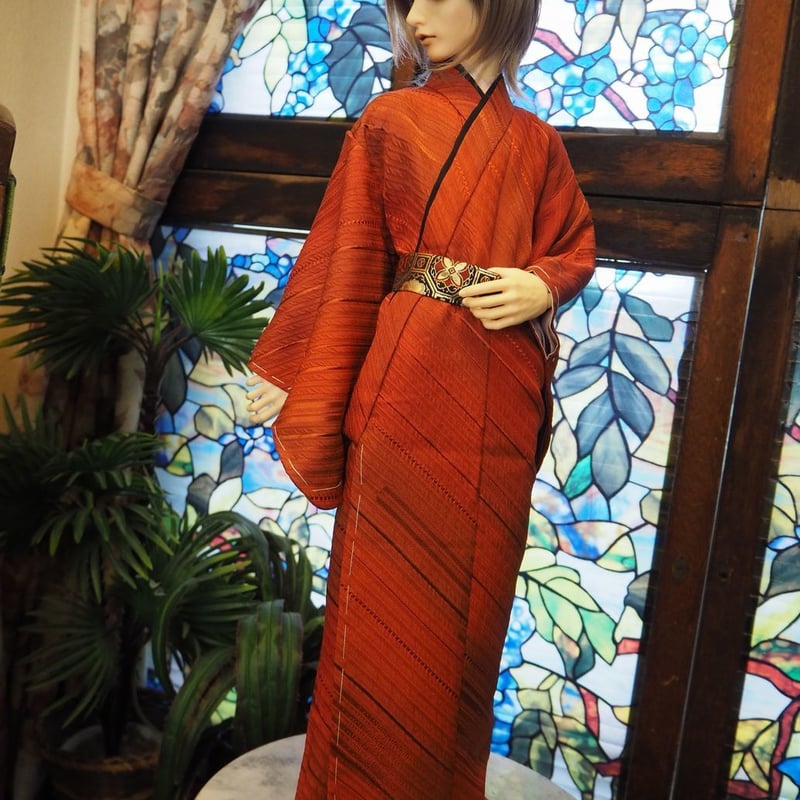 SD17少年 正絹ノ着物セット001 | □宵猫茶会□