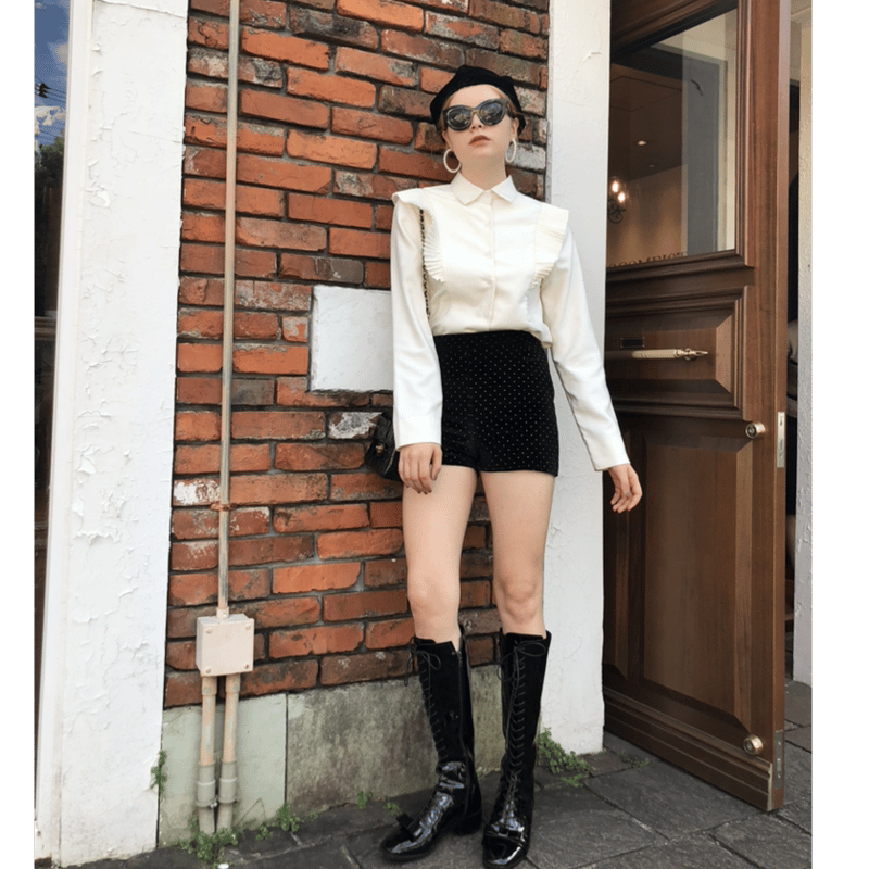エピヌ lace up ribbon boots lace up ribbon boots | épine