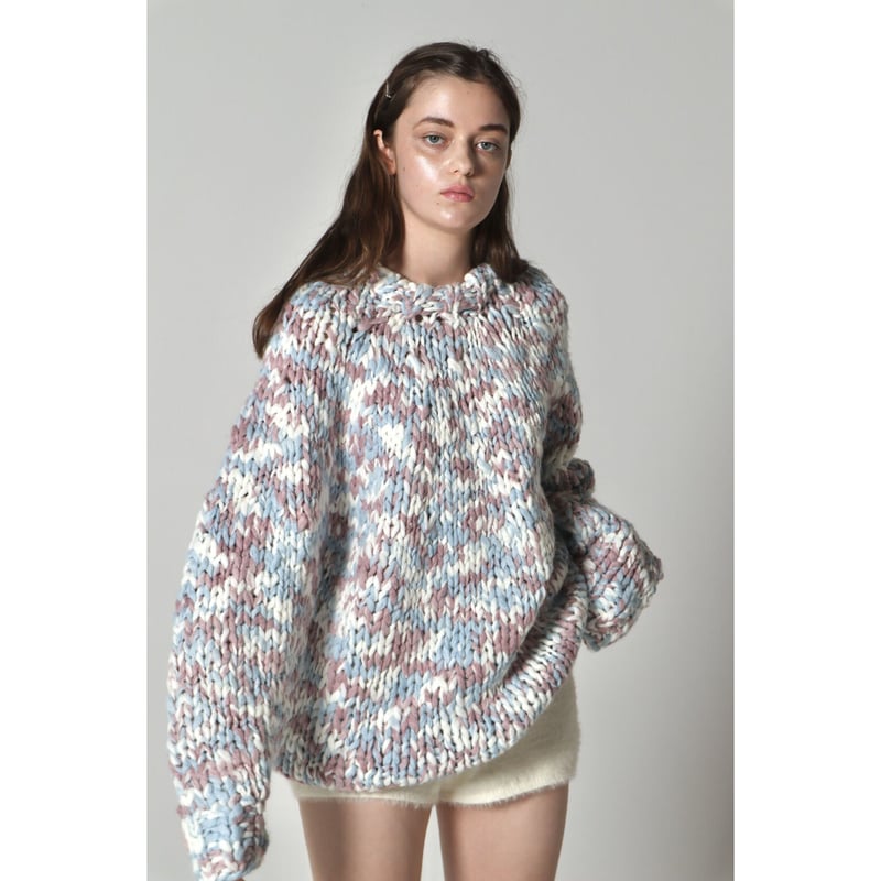 épine - エピヌepine新作handmade knit marbleニットマーブル新品 handmade knit marble | épine
