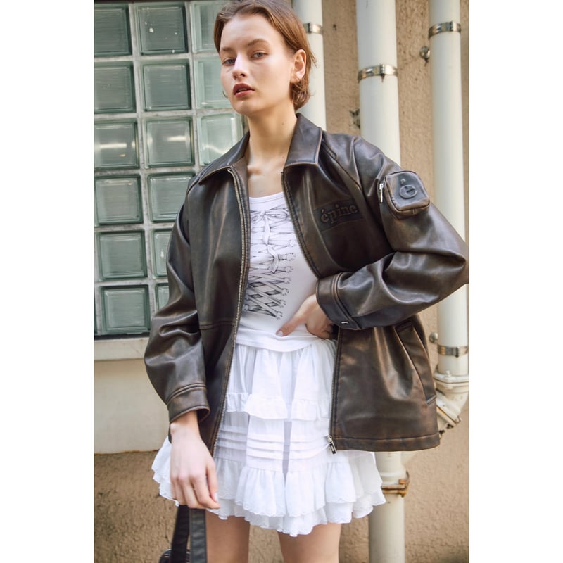 épine leather jacket(2color) | épine épine leather jacket(2color) | épine