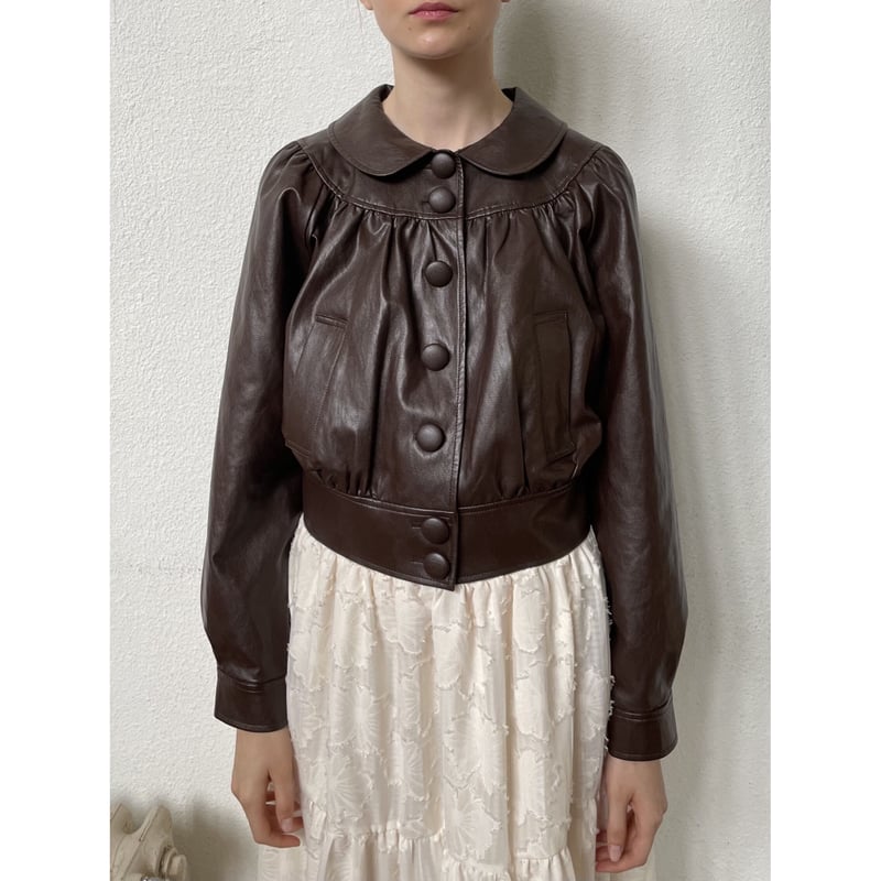 leather lady jacket brown | épine leather lady jacket brown | épine