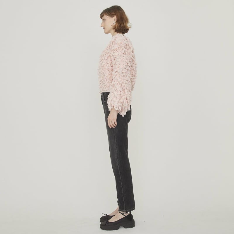 sheep bijou volume cardigan pink | épine sheep bijou volume cardigan pink | épine