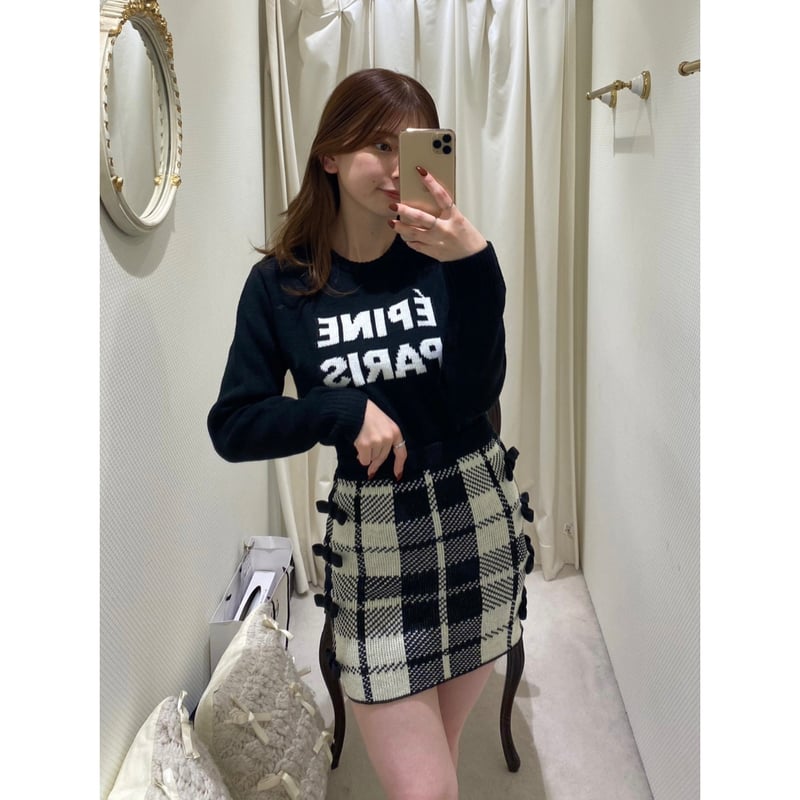 épine label ribbon knit skirt | épine épine label ribbon knit skirt | épine