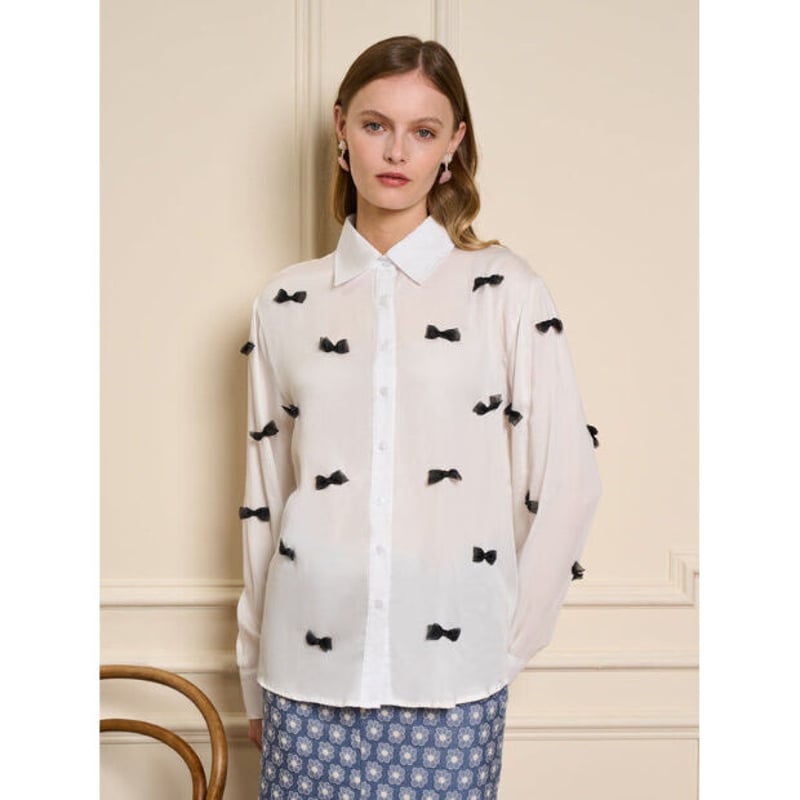 sister jane】Dauphine Bow Shirt | épine