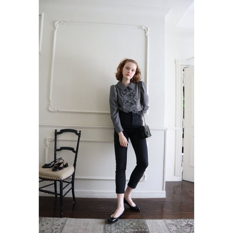 epine ブラウス ÉPINE PARIS Pearl blouse summer ver（3color） | é