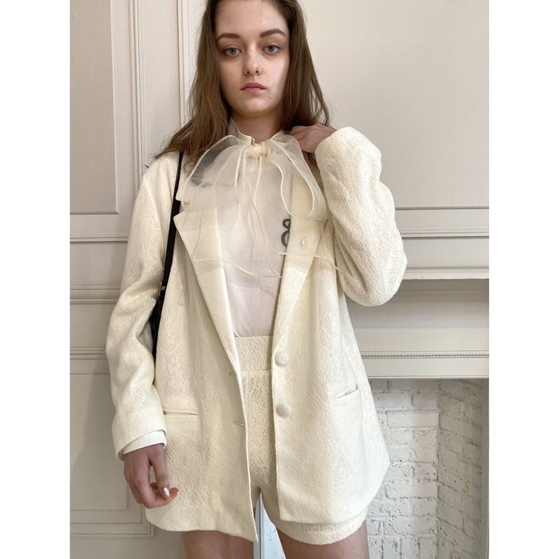 épine arm logo jacket lace | épine