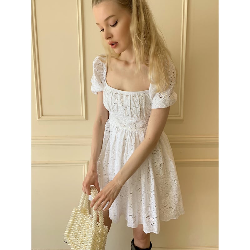 épine エピヌ パフスリーブ ブラウス Perlblouse épine エピヌ Pearl blouse ブラウス summer ver - メルカリ