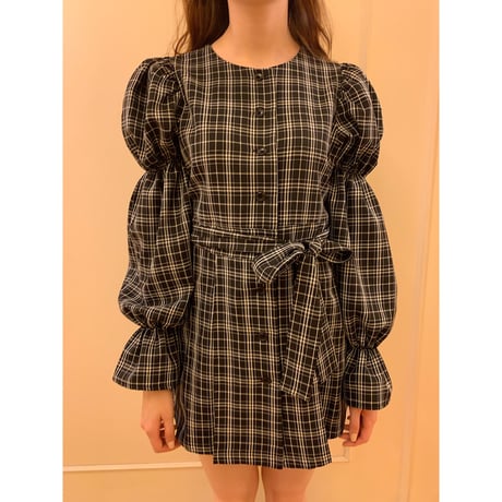 arm design check 2way onepiece black