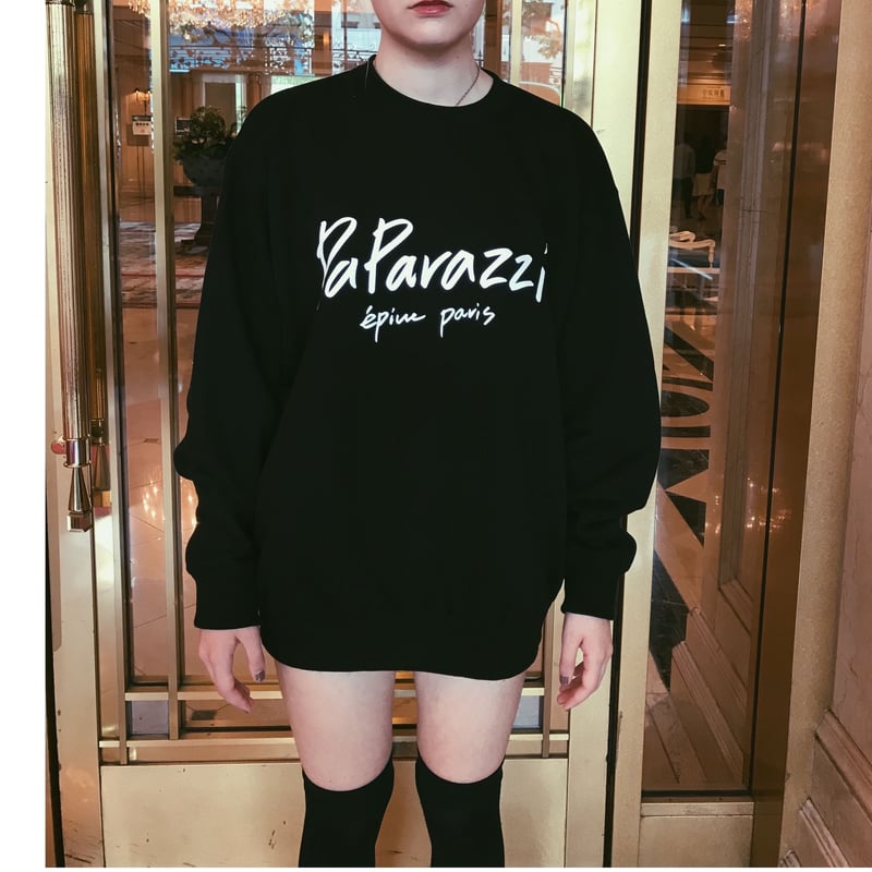 paparazzi sweat black | épine paparazzi sweat black | épine