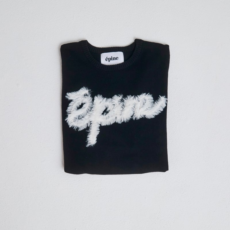 épine fur logo knit（2 color） | épine