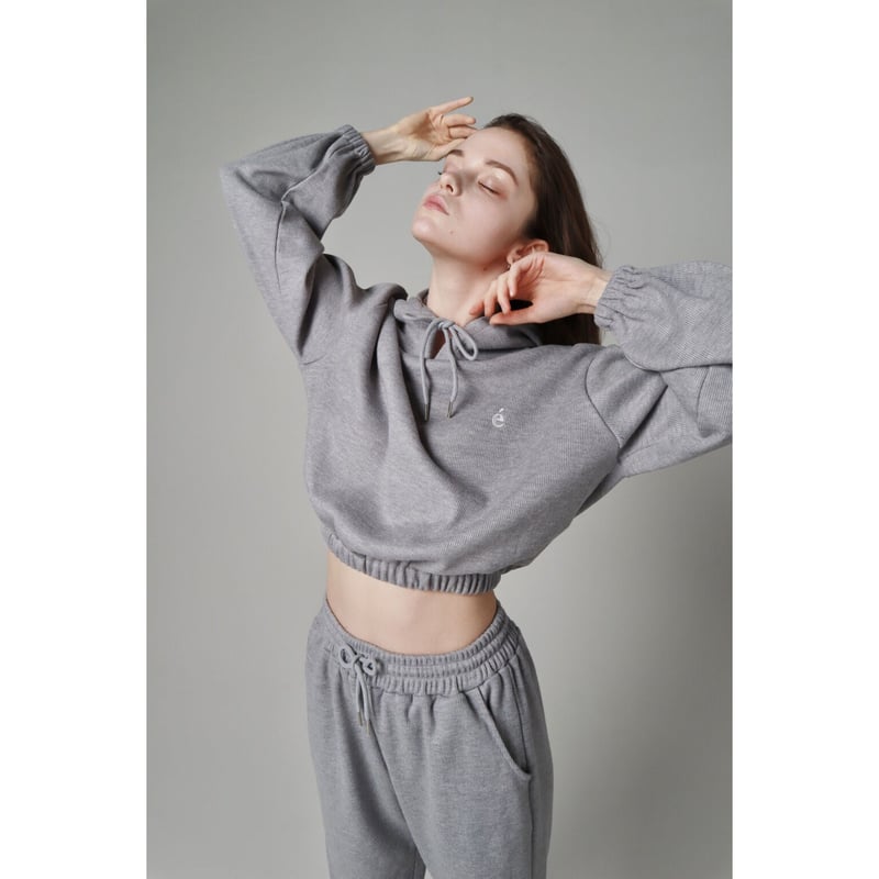 é knit jersey set up gray | épine