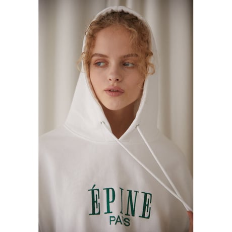 ÉPINE PARIS jersey set up white×green
