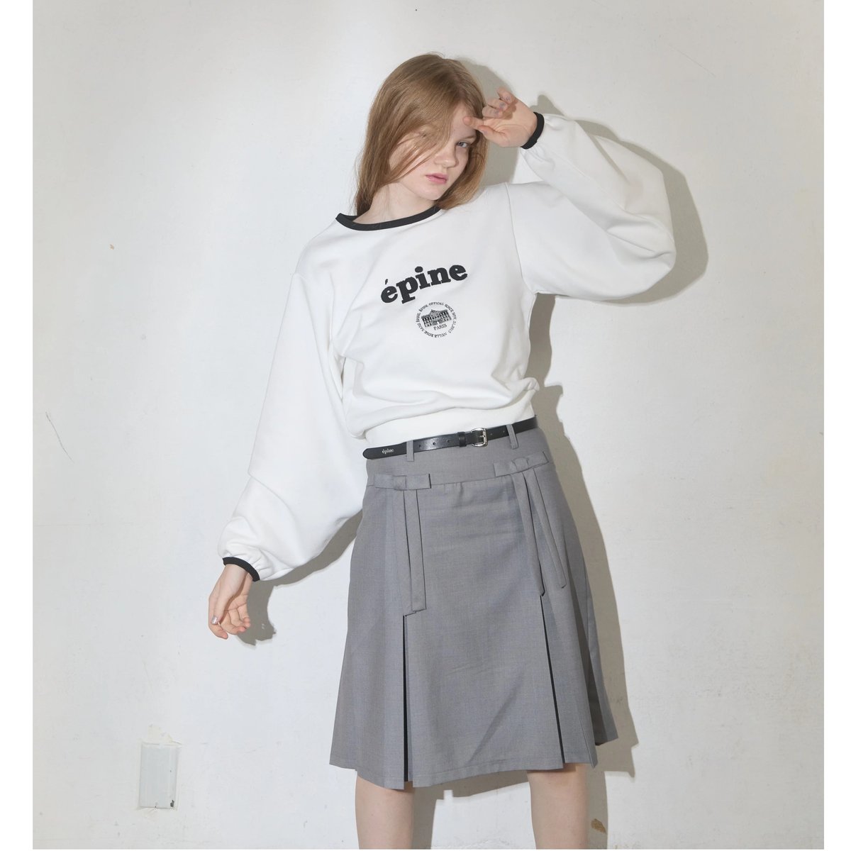 épine piping volume logo sweat（2color） | épine