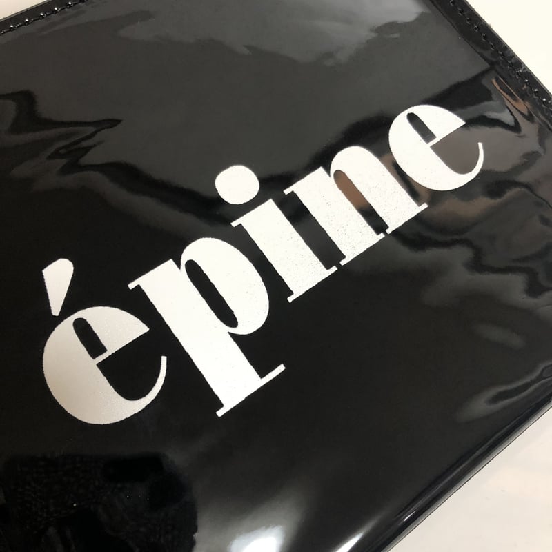 epine ロゴエナメル2way bag