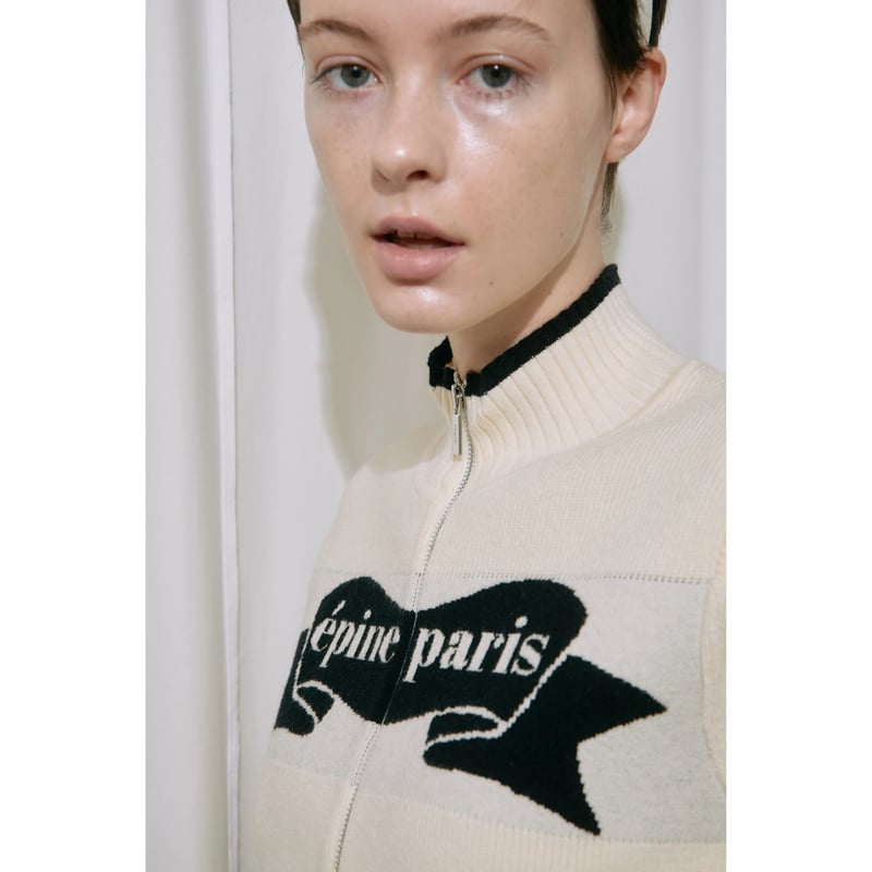 épine paris ribbon zip knit (3color) | épine épine paris ribbon zip knit (3color) | épine