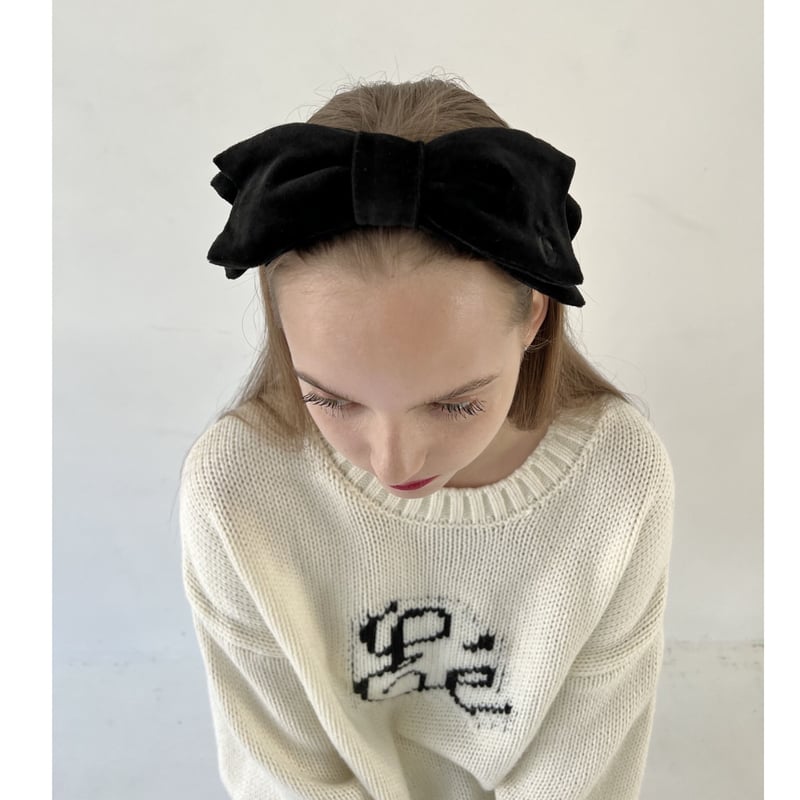 ♡ Velour Ribbon Headband♡