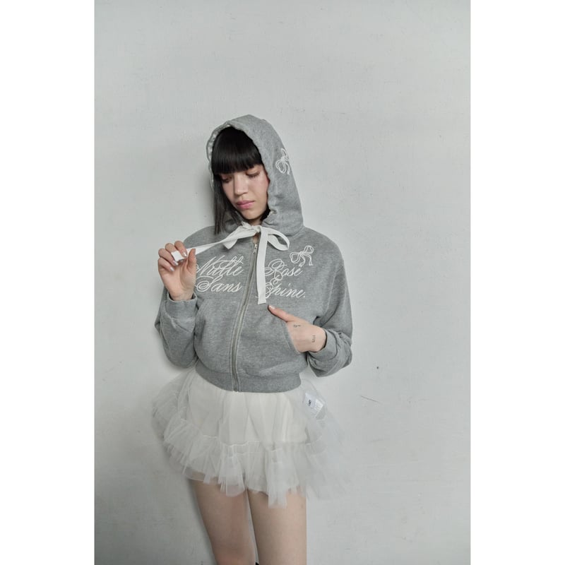 Nulle rose sans épine zip hoodie(2color) | épine Nulle rose sans épine zip hoodie(2color) | épine