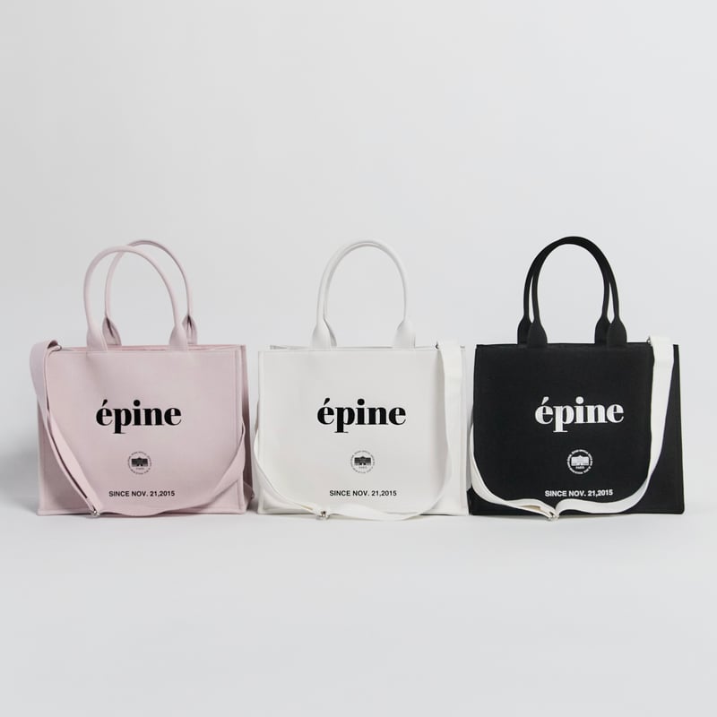 エピヌ epine book tote bag large裏地ナイロン100％