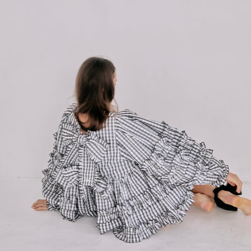 épine double ribbon frill blouse(2color) | épine épine double ribbon frill blouse(2color) | épine