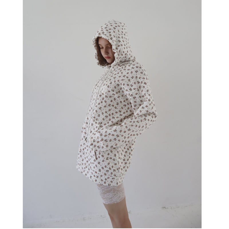 ÉPINE PARIS hoodie flower エピヌ パーカー