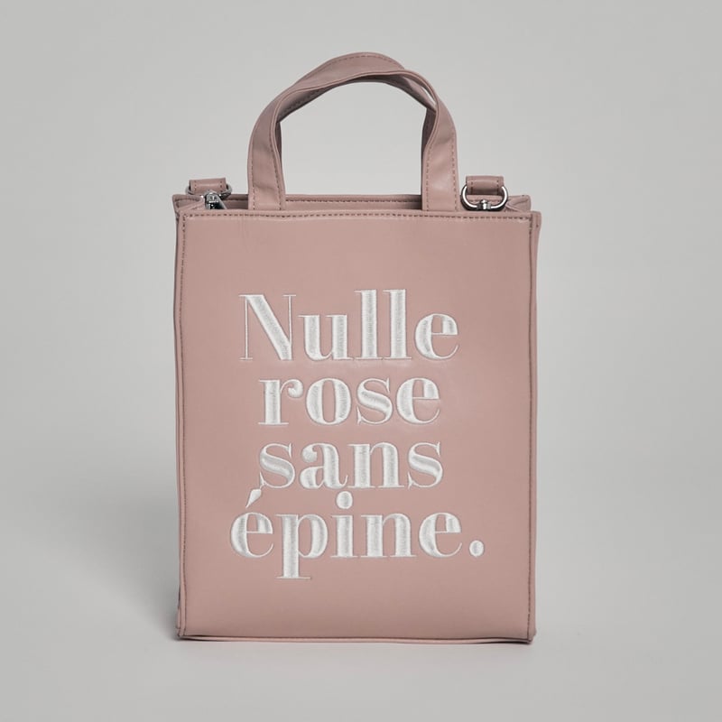 Nulle rose sans épine leather 2way bag（2color） 