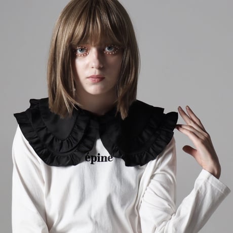 épine double frill collar（2color）