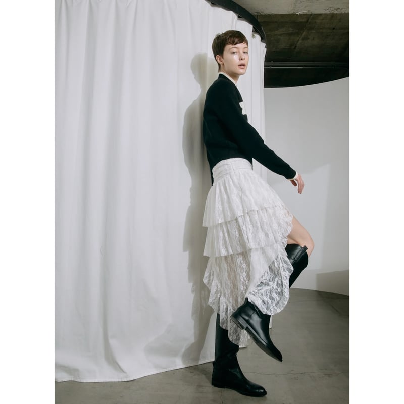 lace asymmetry frill skirt(2color) | épine lace asymmetry frill skirt(2color) | épine