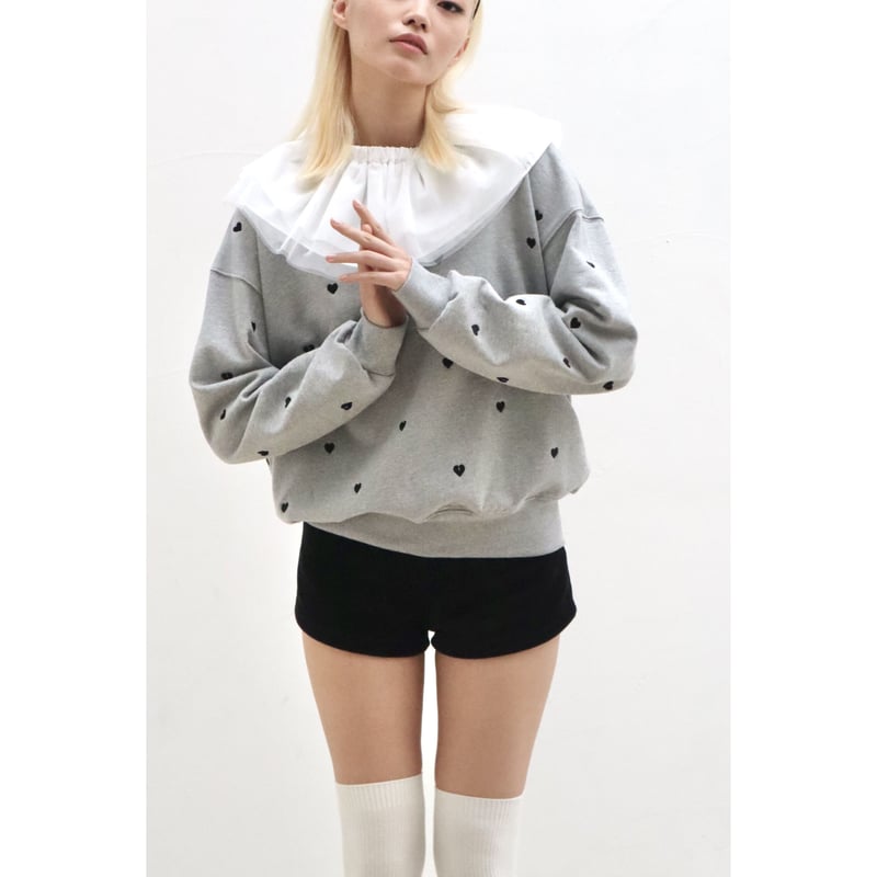 Heart \u0026Broken heart sweat gray エピヌ 新品未使用