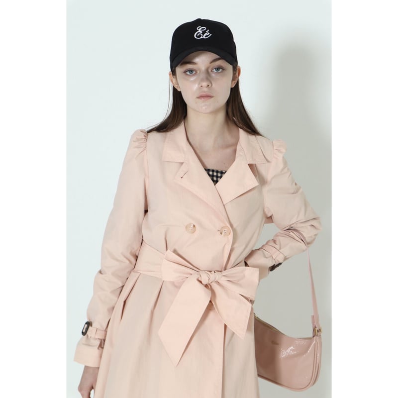 parisienne trench coat pink | épine