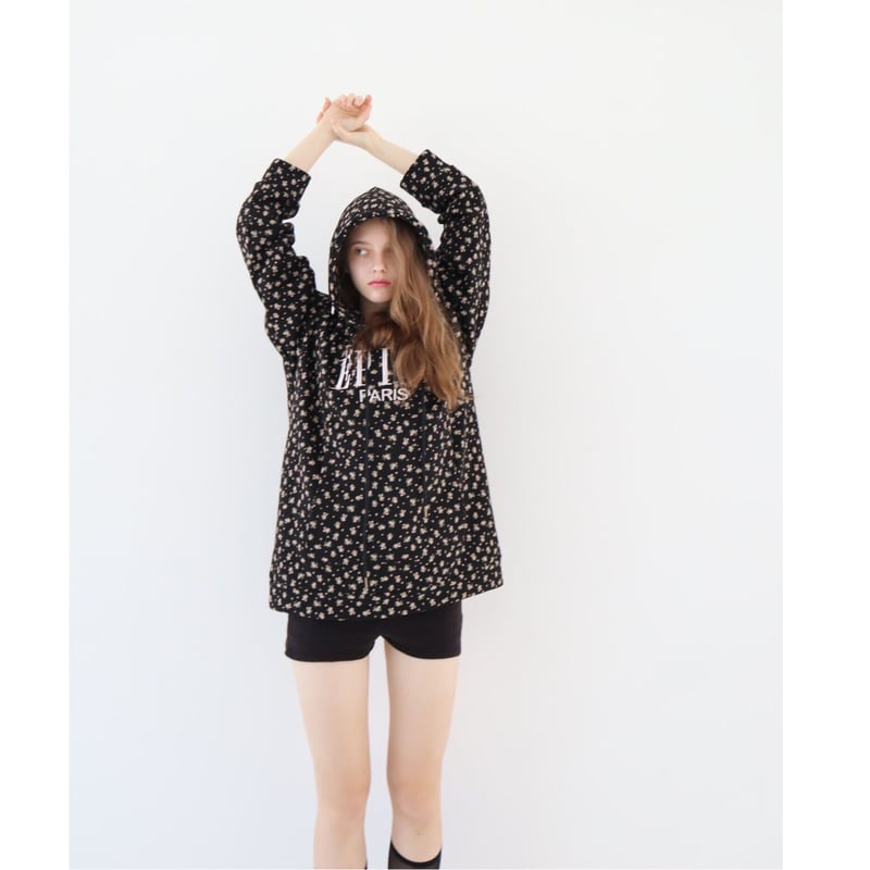ÉPINE PARIS hoodie flower black | épine ÉPINE PARIS hoodie flower black | épine