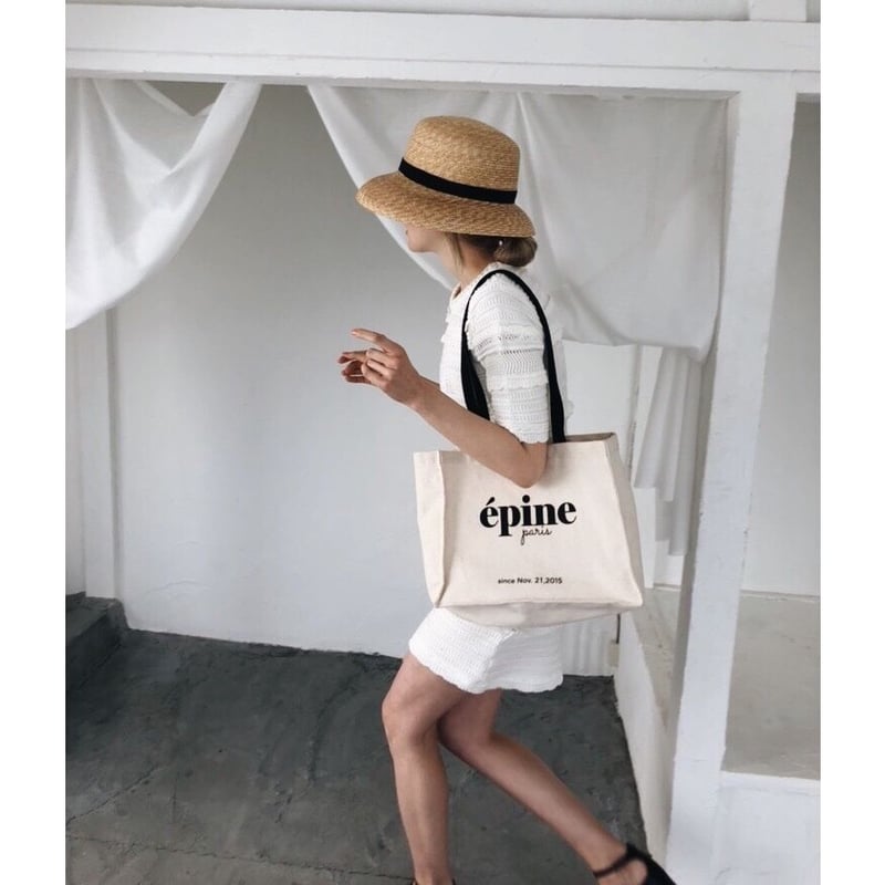 epine トートバッグ 白 即購入⭕️ ポストカード付き！