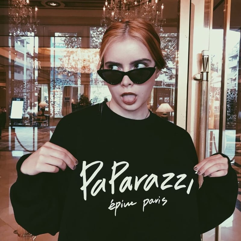 paparazzi sweat black | épine