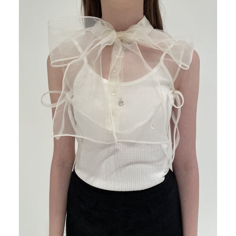 é shaggy knit zipper hoodie ivory エピヌ