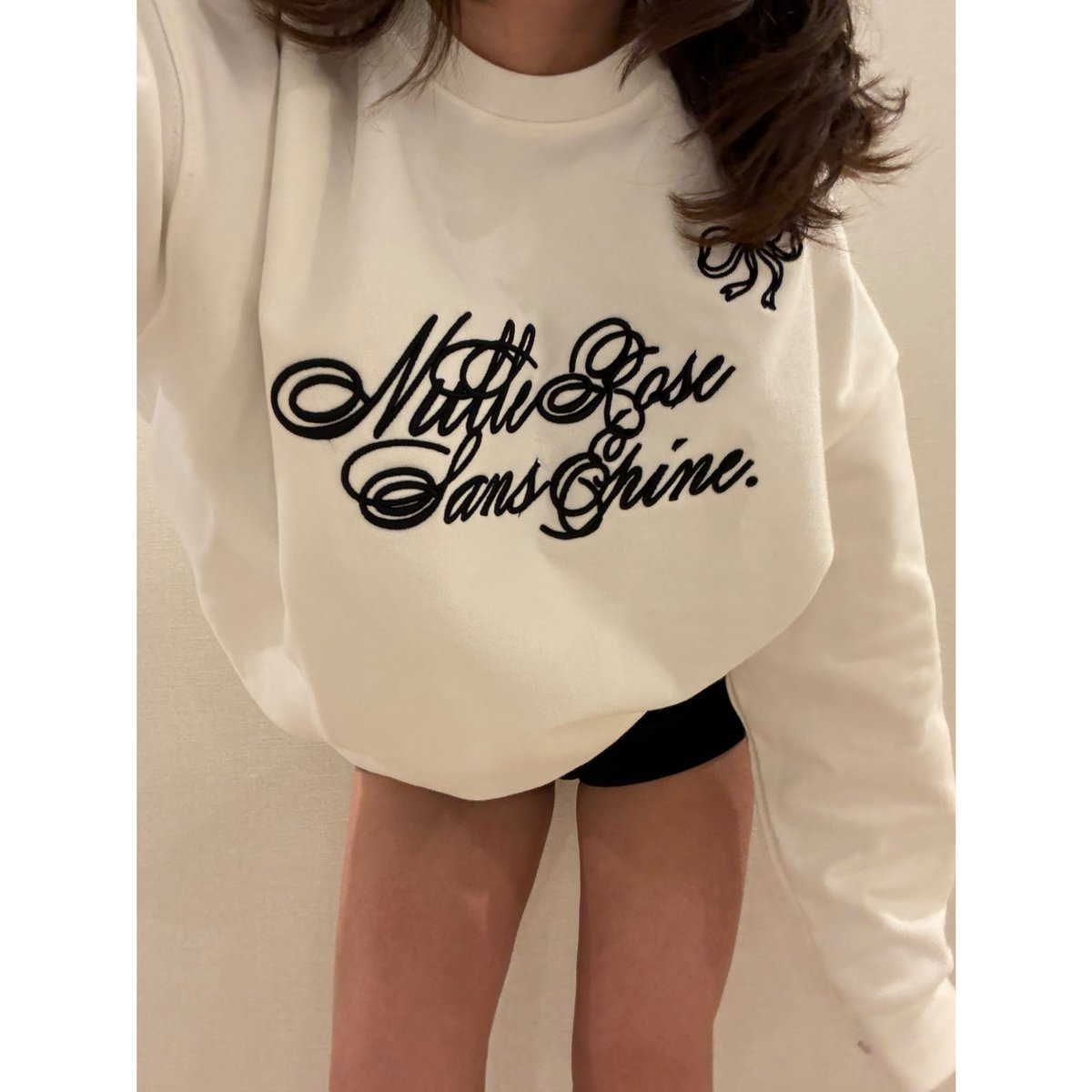新品　ribbon Nulle rose sans épine sweat fit=cover,w=800,h=800