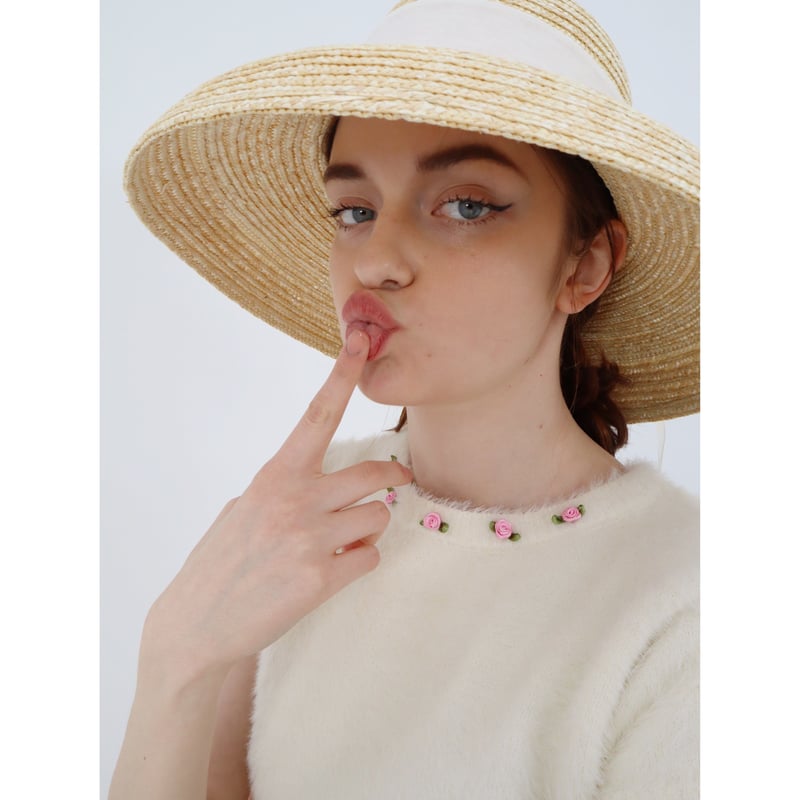 epine ローズ モヘア ニット アイボリー rose mohair knit ivory | épine