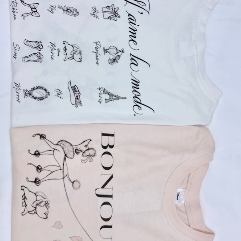Disney Marie＞Bonjour long TEE（2color） | épine