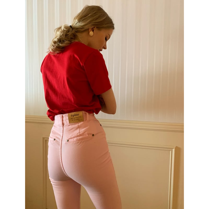 épine skinny denim baby pink | épine