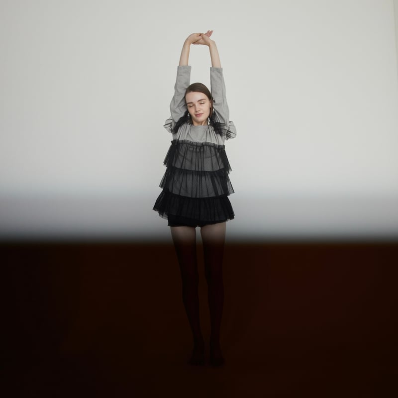 é tulle frill long tee (3color) | épine é tulle frill long tee (3color) | épine